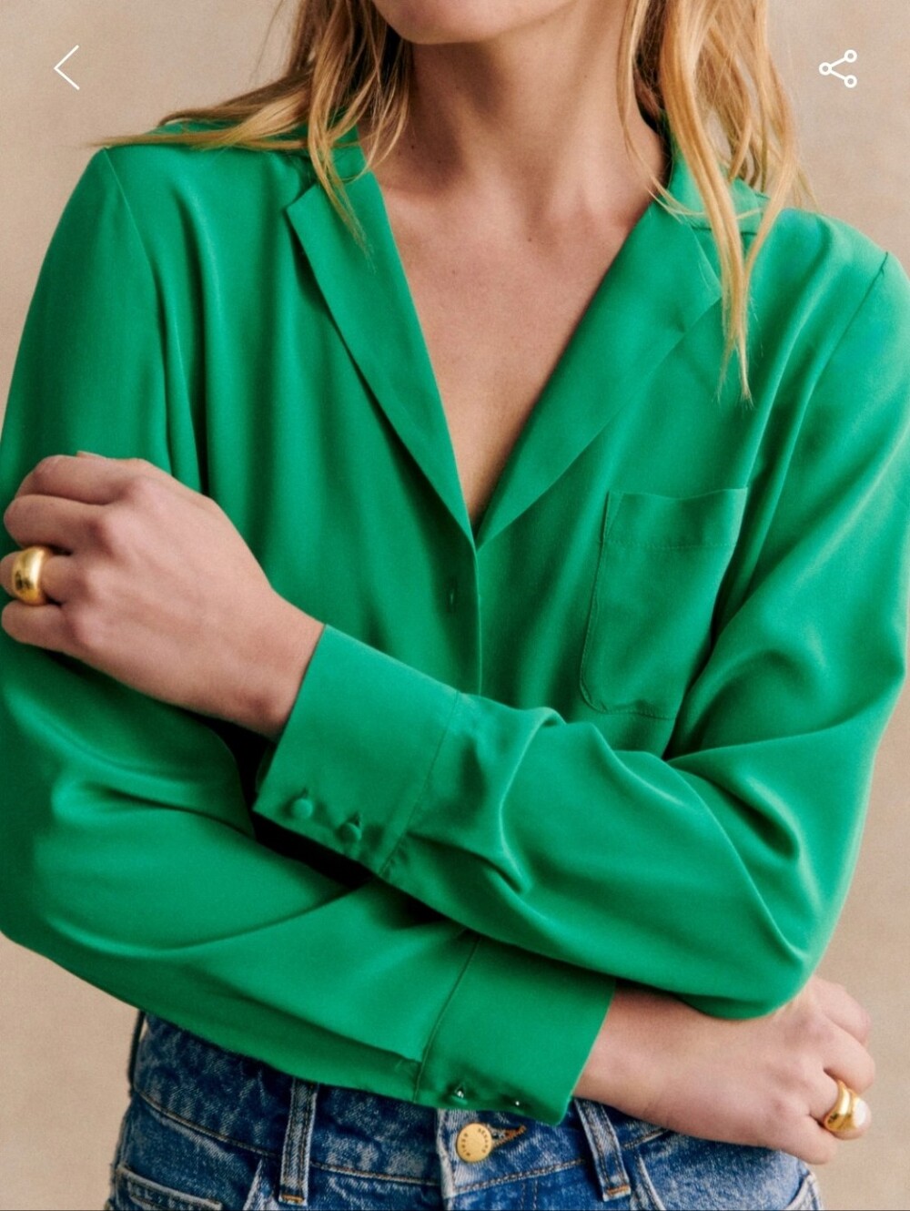 Sezane Florence Blouse